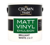 Crown Vinyl Matt Brilliant White 2.5L