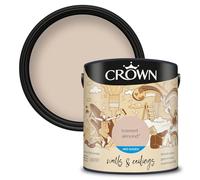 Crown WALLS & CEILINGS Beige Cream Kitchen & Bathroom Paint, Mid Sheen 2.5L