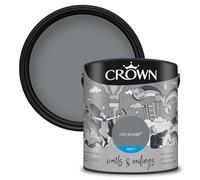 Crown Walls & Ceilings Matt Emulsion Paint – City Break – 5L