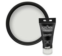 Crown WALLS & CEILINGS Light Grey Matt Paint Tester - Sample 40ml