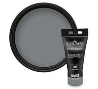 Crown Walls and Ceilings Matt Emulsion Paint, City Break 40ml Sample