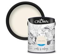 Crown Walls & Ceilings Matt Emulsion 5L - Cream White