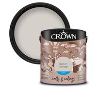 Crown Breatheasy Walls & Ceilings Dash of Nutmeg Matt Emulsion Paint 2.5L