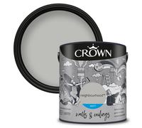 Crown Walls & Ceilings Matt Emulsion Paint Neighbourhood - 2.5L
