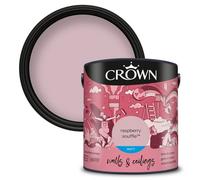 Crown Walls & Ceilings Matt Emulsion Paint Raspberry Souffle - 2.5L