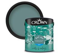 Crown Walls & Ceilings Matt Emulsion Paint, Size 2.5L, Botany Bay