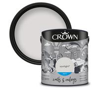 Crown Walls & Ceilings Matt Emulsion Paint Spotlight - 2.5L