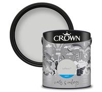 Crown Walls & Ceilings Matt Emulsion Paint Taffeta 5L - Interior Wall & Ceiling Paint