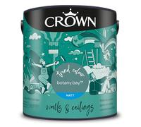 Crown WALLS & CEILINGS Mid Green Matt Emulsion Paint 5L