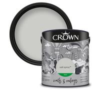 Crown Walls and Ceilings Silk Emulsion Paint, Salt Spray 2.5L