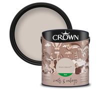 Crown Walls & Ceilings Silk Emulsion Paint, Size 2.5L, Linen Blend