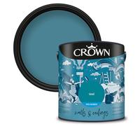 Crown WALLS & CEILINGS Teal Kitchen & Bathroom Paint, Mid Sheen 2.5L