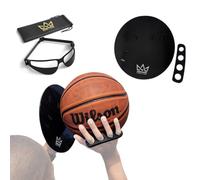 Crown x Starr Basketball Shooting Off Hand Trainer - for Right Handed Shooters, Eliminate Off Hand Interference - with Bonus 5.3" Shooting Aid