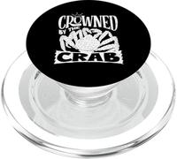 Crowned By The Crab Alaska King Crab Lover PopSockets PopGrip for MagSafe
