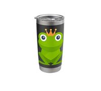 Crowned Frog Royalty Prince Stainless Steel Insulated Tumbler