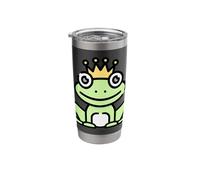 Crowned Frog Royalty Prince Stainless Steel Insulated Tumbler