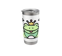 Crowned Frog Royalty Prince Stainless Steel Insulated Tumbler