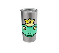Crowned Frog Royalty Prince Stainless Steel Insulated Tumbler