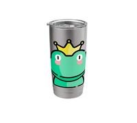 Crowned Frog Royalty Prince Stainless Steel Insulated Tumbler