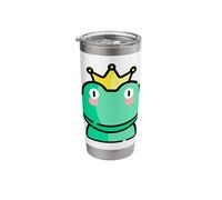 Crowned Frog Royalty Prince Stainless Steel Insulated Tumbler