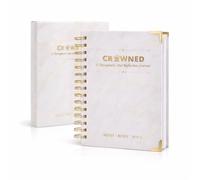 Crowned Guided Journal for Women & Men, Mental Health, Mindfulness & Self Reflection Diary, Daily Wellness Planner, Gratitude Journal & Mood Tracker, Self Care Notebook for Personal Growth Gift Box