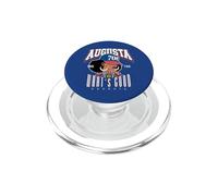 Crowned in Augusta: The 706 Georgia Queen’s Afro Elegance PopSockets PopGrip for MagSafe