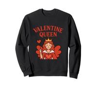 Crowned in Love Valentine Design Sweatshirt
