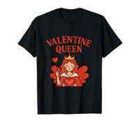 Crowned in Love Valentine Design T-Shirt