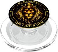 Crowned Lion DJ Logo - The Lion’s Den PopSockets PopGrip for MagSafe