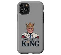 Crowned Trump Long Live the King - Funny Patriotic King Meme Case for iPhone 11 Pro