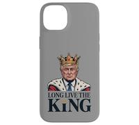 Crowned Trump Long Live the King - Funny Patriotic King Meme Case for iPhone 14 Plus