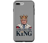 Crowned Trump Long Live the King - Funny Patriotic King Meme Case for iPhone 7 Plus/8 Plus