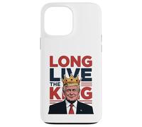 Crowned Trump Long Live the King -Funny Patriotic Trump Meme Case for iPhone 13 Pro Max