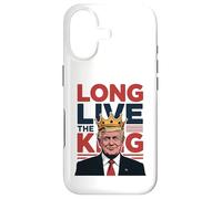 Crowned Trump Long Live the King -Funny Patriotic Trump Meme Case for iPhone 17