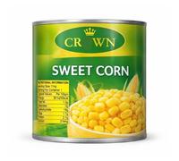 Crownn Canned 184g Multipack, Mixed Vegetables, Green Peas & Sweet Corn Ready to Eat Tinned Veg for Cooking, Salads, Family Meals (24X184g PACK, Crown 184g Sweet Corn)