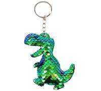 CrownOfRibbons Dinosaur Keyring T Trex Monster, Luggage or Car Key Accessory