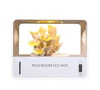Crownow Mushroom Grow Box with Temperature and Humidity Display,Smart Mushroom Monotub Grow Kit,Indoor Mushroom Grow Tent with Grow light,Still Air Box for Indoor Mushroom Growers