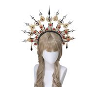 Crowns Headband Craft Making Kits Mother God Costume Sun Lady Hairband Female Tiaras Crownpiece