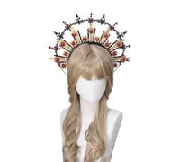 Crowns Headband Craft Making Kits Mother God Costume Sun Lady Hairband Female Tiaras Crownpiece
