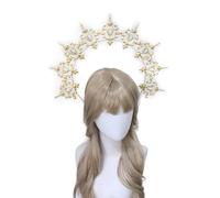 Crowns Headband Craft Making Kits Mother God Costume Sun Lady Hairband Female Tiaras Crownpiece
