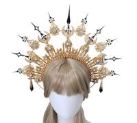 Crowns Headband Craft Making Kits Mother God Costume Sun Lady Hairband Female Tiaras Crownpiece