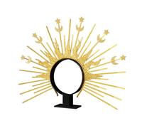 Crowns Headband For Women Girl Cosplay Baroques Star Hairband Bridal Shower Wedding Headpieces