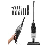 CROWNSHOP 2-in-1 Corded Vacuum Cleaner | 1000W Powerful Upright & Handheld Hoover | HEPA Filter | Lightweight for Carpets & Hard Floors | Hair Tools (Grey)