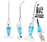 CROWNSHOP 2-in-1 Corded Vacuum Cleaner | 1000W Powerful Upright & Handheld Hoover | HEPA Filter | Lightweight for Carpets & Hard Floors | Hair Tools