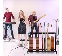 CROWNSHOP 9 Holder Multi Guitar Stand Guitar Stand Foldable Universal