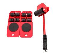 CROWNSHOP Furniture Lifter Heavy Furniture Mover Set with 4 Moving Slides Convenient Lifting System Tool Set Furniture Moving Roller Tool for Moving Furniture