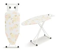 CROWNSHOP Ironing Boards 110X38X64-77CM 6 Adjustable Heights Iron Board