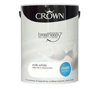 CrownTrade Milk White 5L Matt Acrylic Paint
