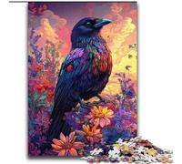 Crows And Flowers Jigsaw Puzzles for Adults 2000, Educational Stress Relief Toy for Is Ideal As A Gift for The Whole Family (70x100cm)