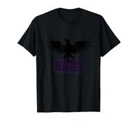 Crows Before Bros Dark Wing Duck Energy T-Shirt, Men, Black, 5XL